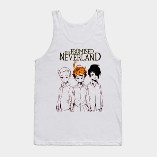 Emma, Norman and Ray The Promised Neverland Tank Top